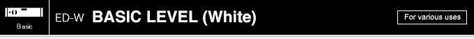 ED-W BASIC LEVEL(White)