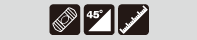 6 Lines / 45 degrees / Scale