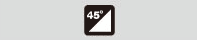 6 Lines / 45 degrees / Scale
